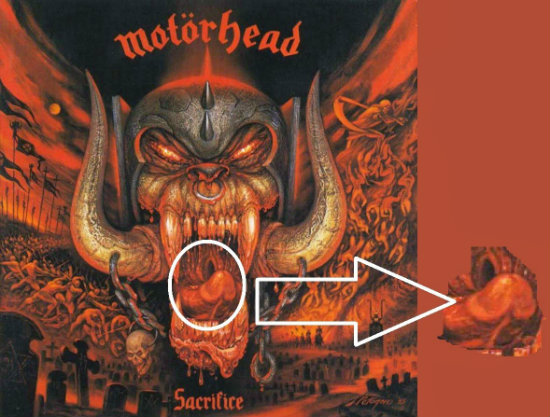 Pênis em álbum do Motörhead?