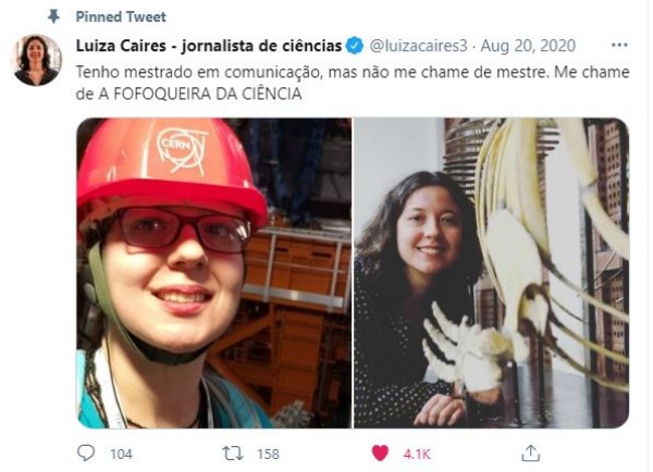 "Cientistas precisam se envolver no debate público", diz Luiza Caires, editora de ciências do Jornal da USP, 