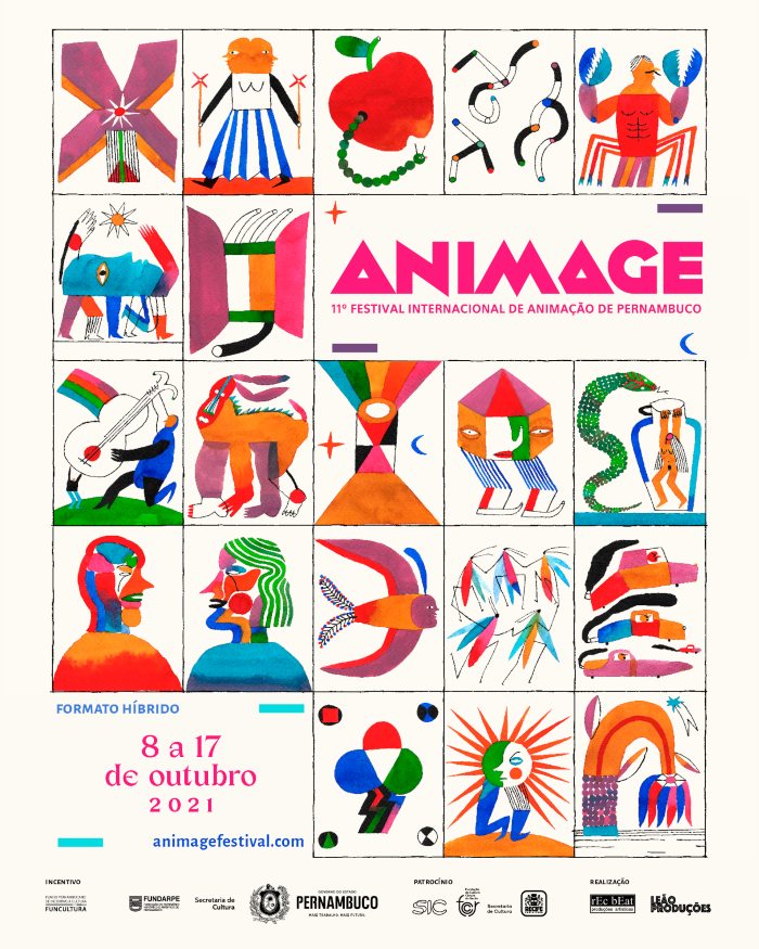 Festival ANIMAGE acontece online e no Teatro do Parque