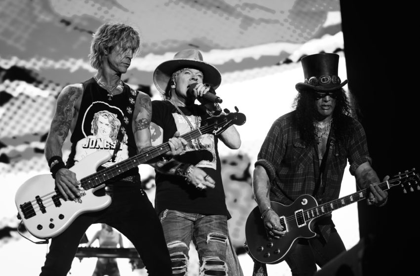  Guns N´Roses no Recife: banda realiza turnê pela América do Sul