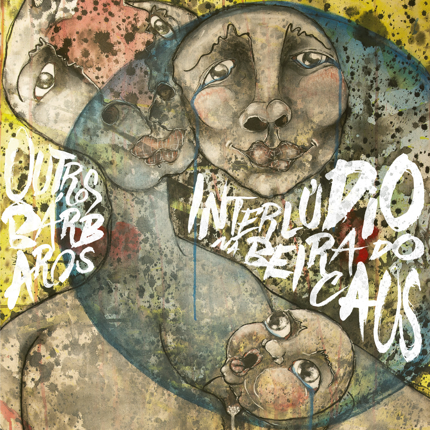 ‘Interlúdio na Beira do Caos’ tem capa com direção de arte de Maurício Peixoto a partir da obra de Salinê Saunders