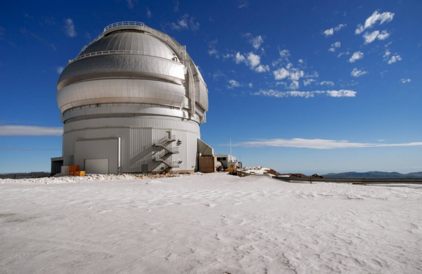Telescópio Gemini utilizado na Pesquisa