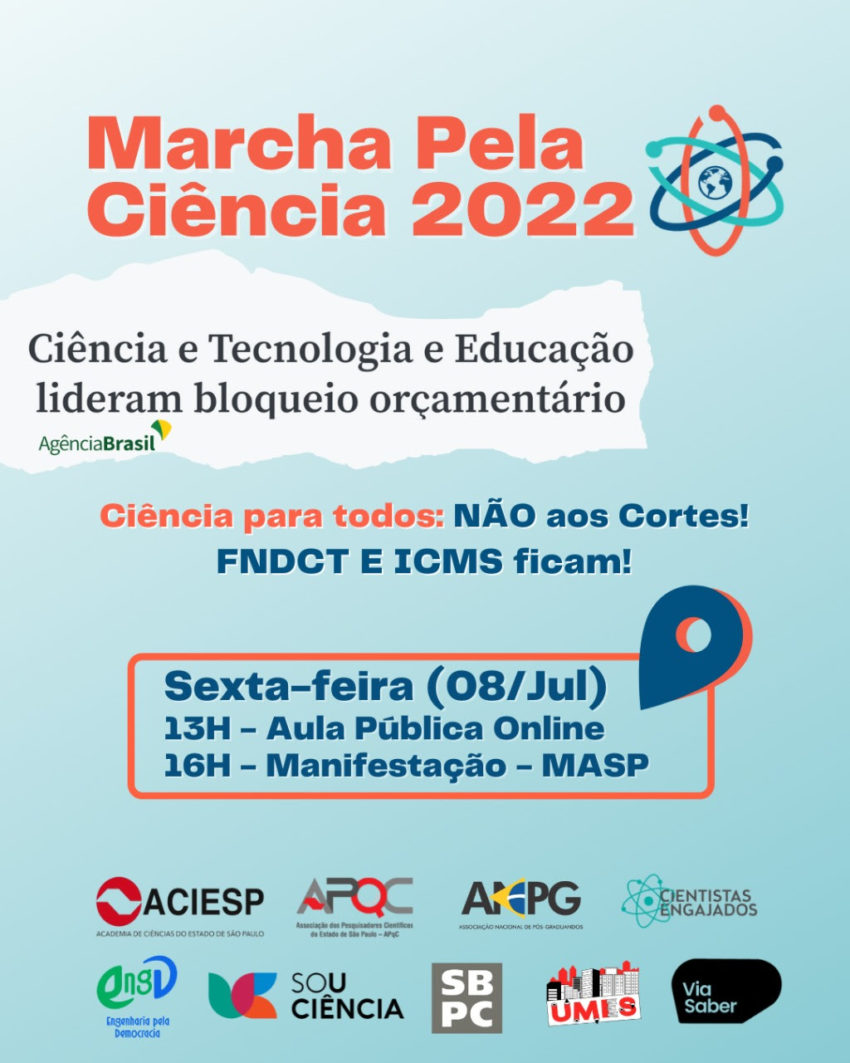 marcha pela ciência 2022