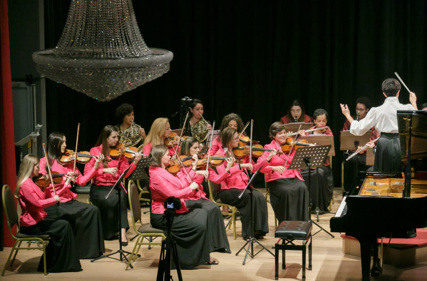  Concerto da Orquestra Ladies Ensemble celebra a paz entre as três culturas