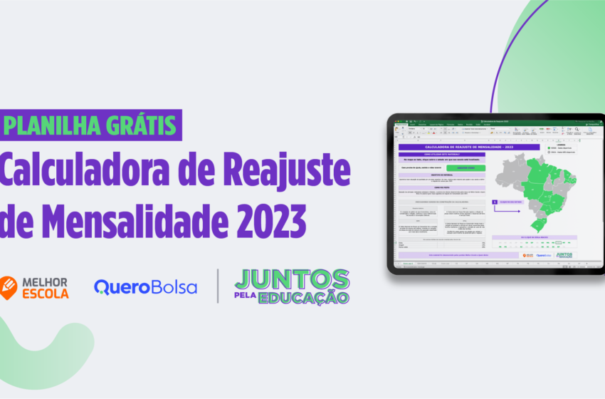  Site cria calculadora de reajuste de mensalidade 2023 para escolas particulares