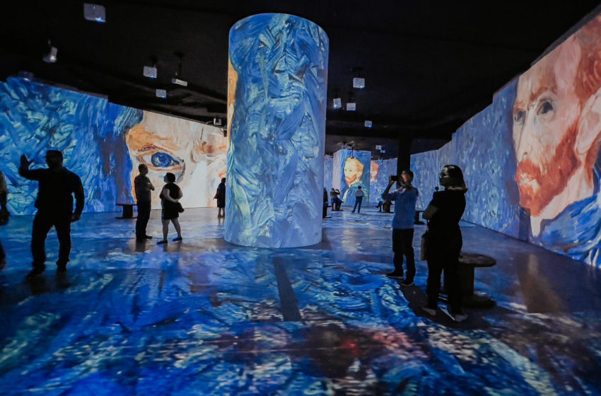  Passeio das Águas Shopping recebe exposição imersiva Van Gogh & Impressionistas