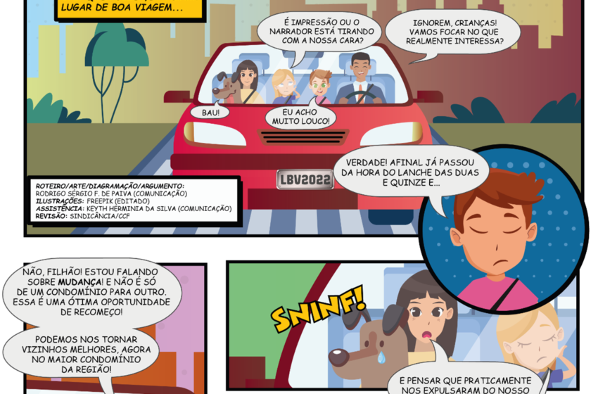  Condomínio em Boa Viagem (PE) lança HQ institucional com bom humor e cultura pop