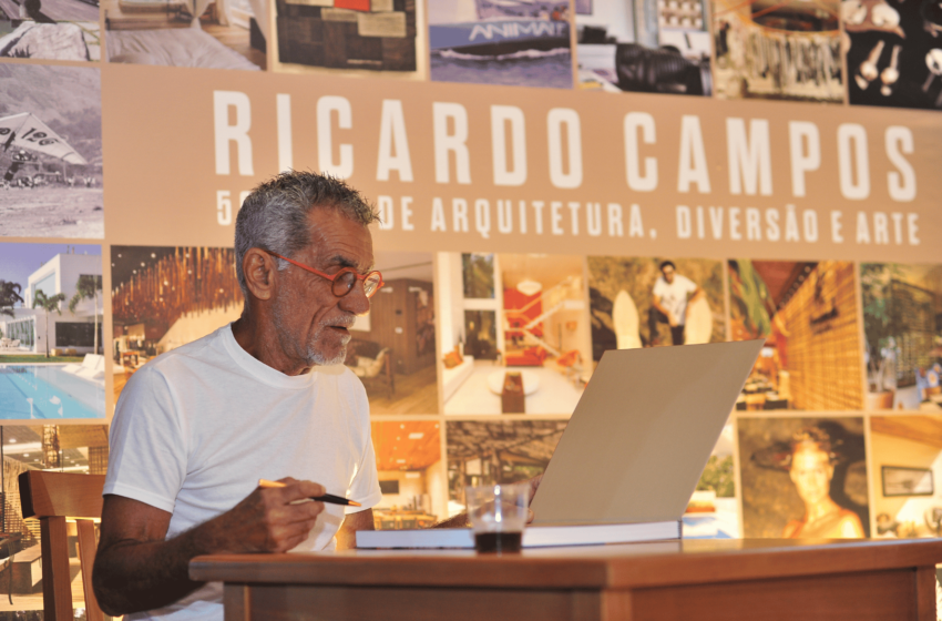  Arquiteto Ricardo Campos lança livro em comemoração aos seus 50 anos de carreira
