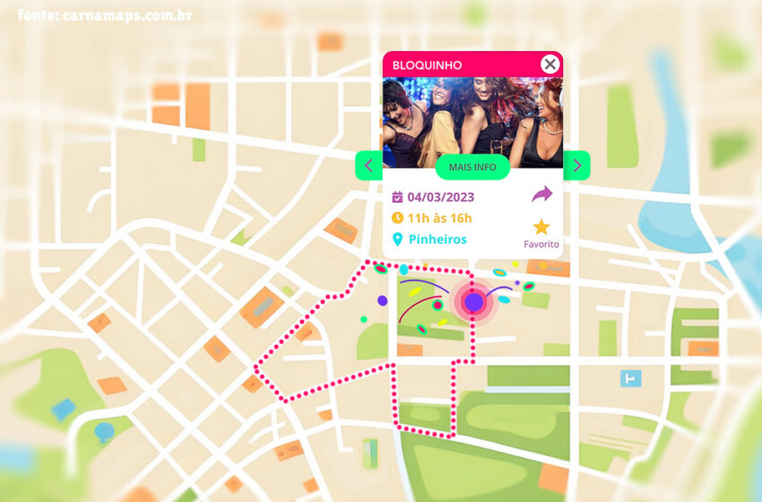  Plataforma Mostra em Tempo Real o Carnaval de Rua em SP