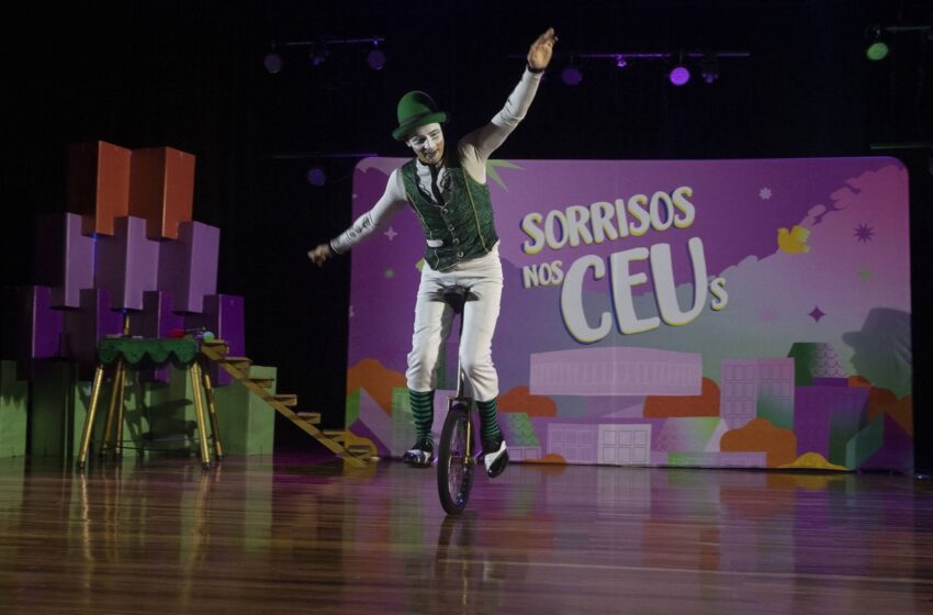  Sorrisos Nos CEUs oferece uma jornada de arte e conhecimento