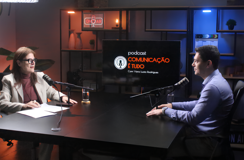  Novo podcast sobre comunicação é lançado em São Paulo