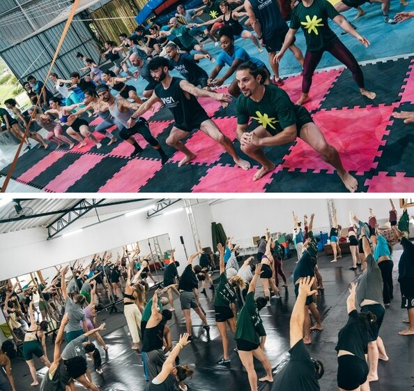  Bailarinos do Balé Teatro Guaíra participam de Camp de formação em circo