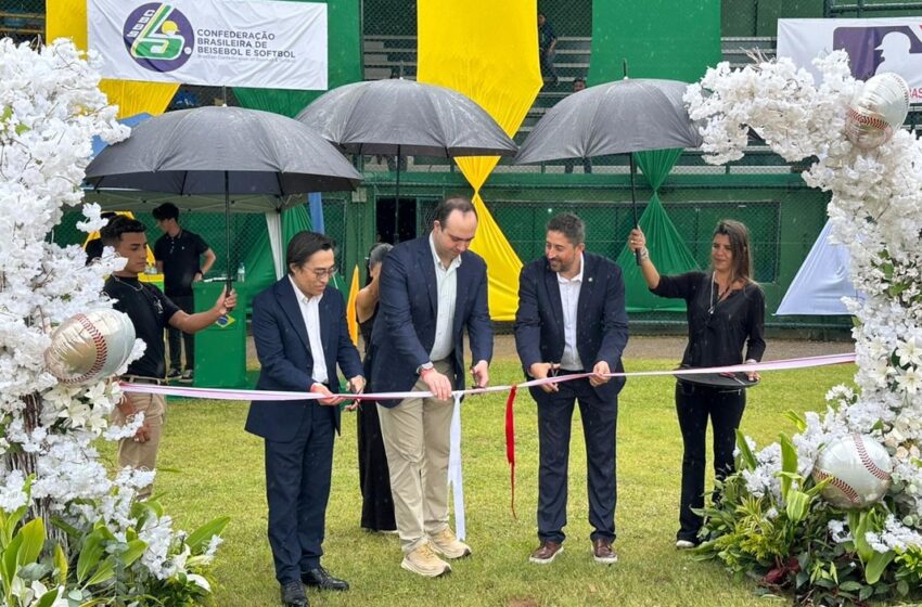  Academia de Beisebol Yakult/CBBS celebra parceria com a MLB para treinar atletas