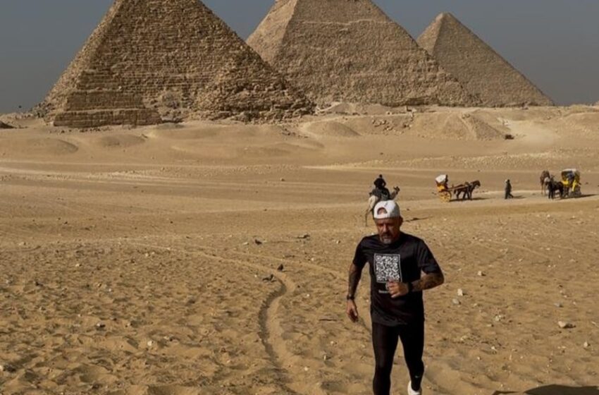  Ultramaratonista brasileiro inicia 2ª Volta ao Mundo correndo 15 mil quilômetros