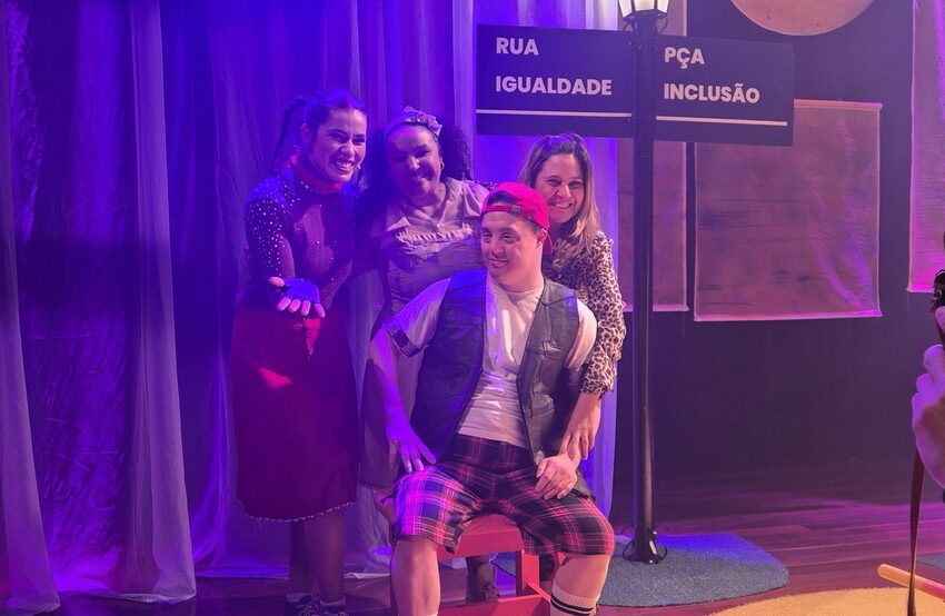  Espetáculo “Ele e Suas Irmãs” coloca a inclusão no centro do palco