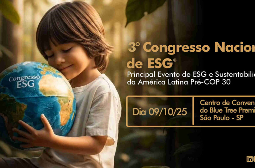  Congresso Nacional debaterá o futuro do ESG e COP-30