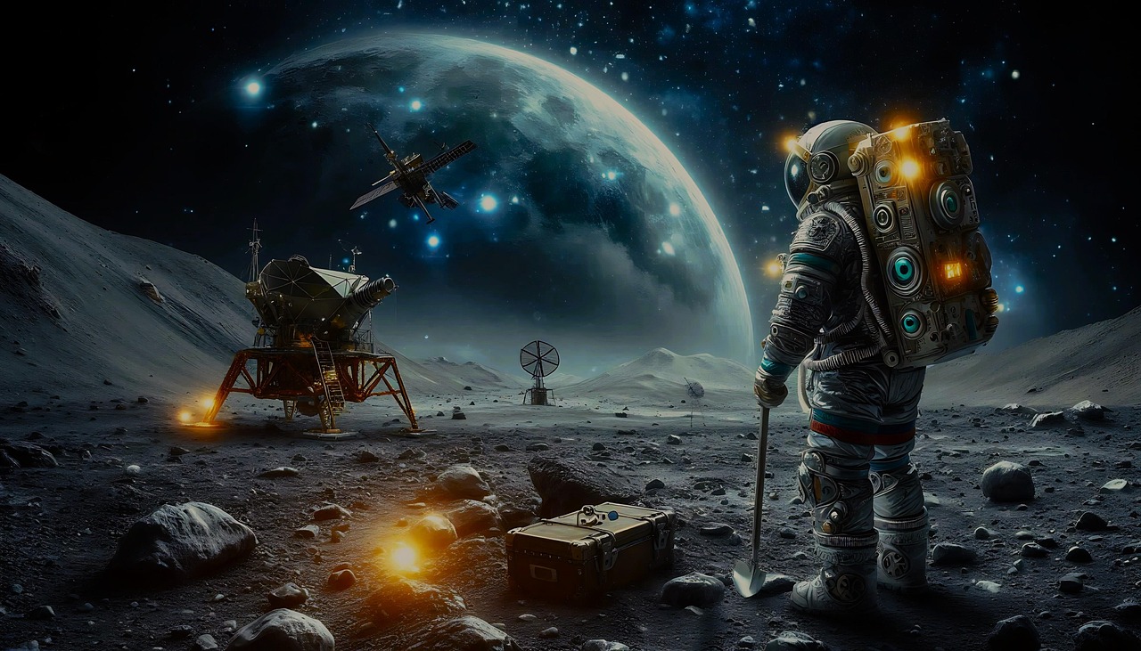 usina nuclear na Lua