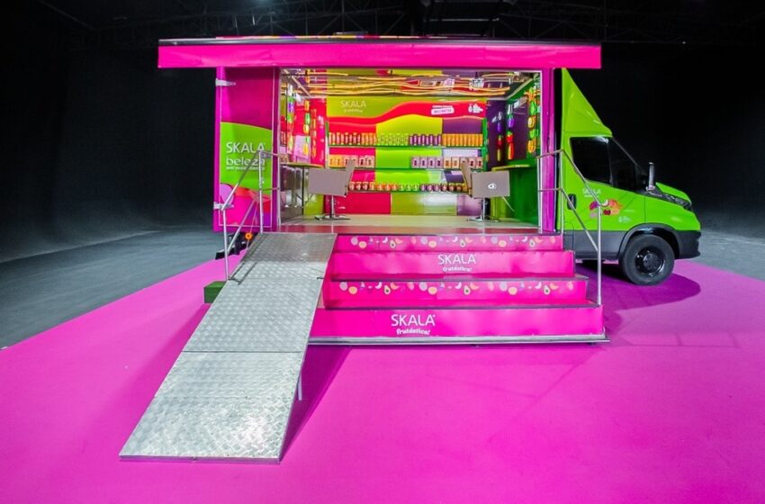  Skala promove ação itinerante com salão móvel em 12 cidades