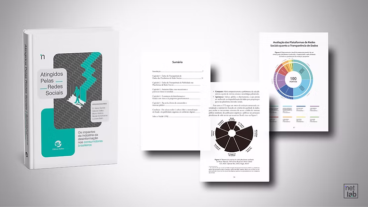  NetLab UFRJ lança livro sobre impactos da desinformação nas redes sociais
