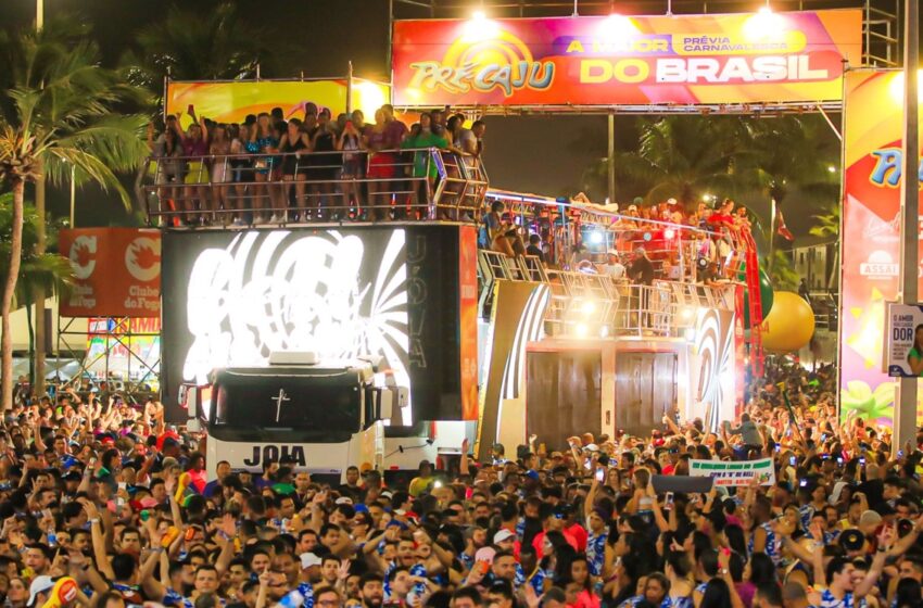  AjuFest fará transmissão ao vivo multicanal do Pré-Caju 2025