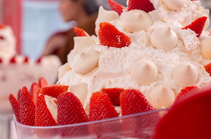  Gastronomia é uma das atrações da Festa de Flores e Morangos de Atibaia (SP)