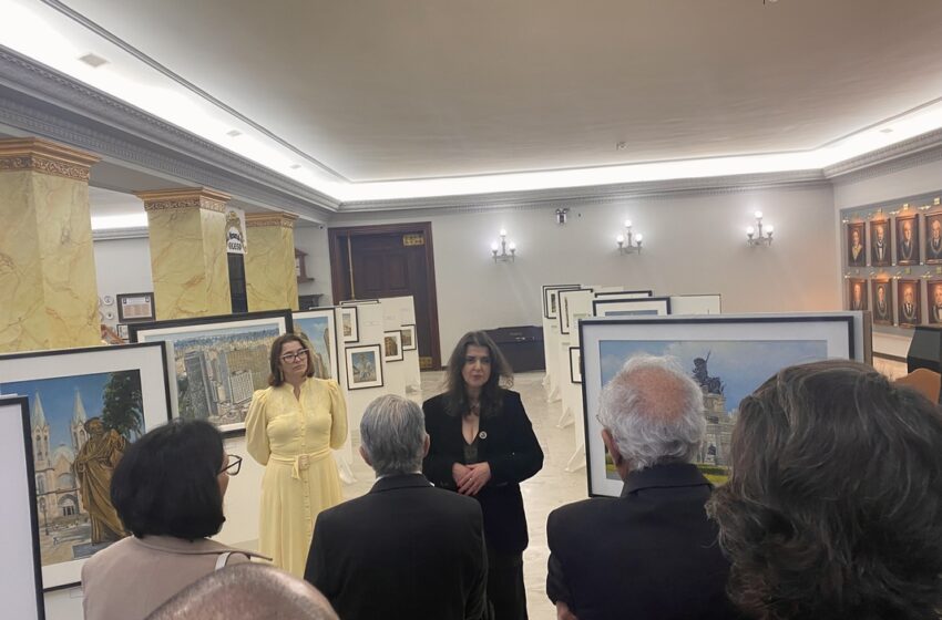  Está em cartaz exposição Caminhos da Independência no Salão nobre da GLESP