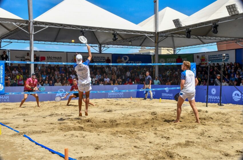  Pan-Americano de Beach Tennis é realizado em Caraguatatuba