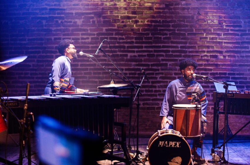  *Duo Repercuti leva o show “O Som das Baquetas” ao Centro Cultural de Igarassu nesta sexta-feira (17/10)