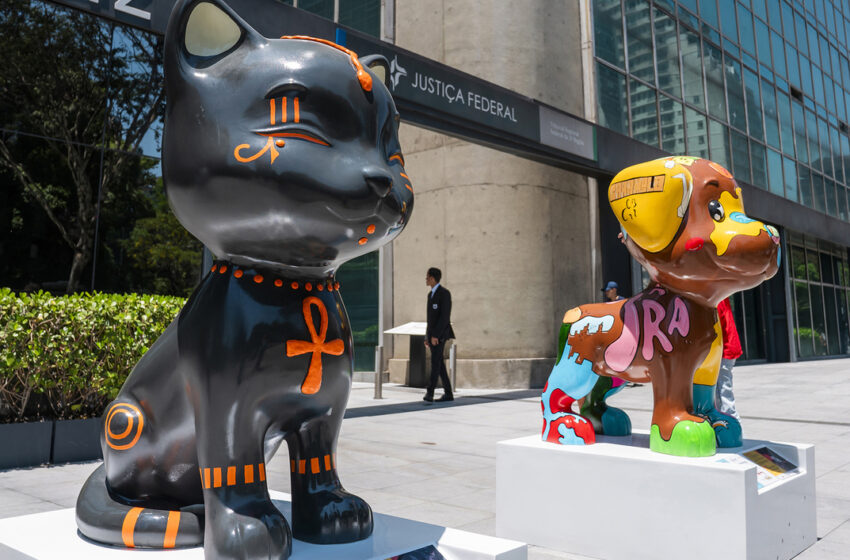  Esculturas da Art for Pets ocupam ruas e praças de São Paulo