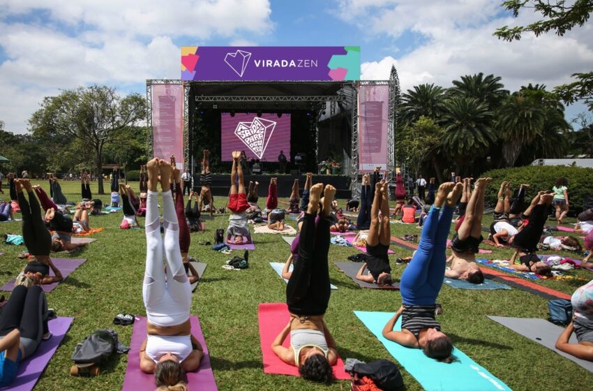  Virada Zen ocupa São Paulo com bem-estar e saúde mental