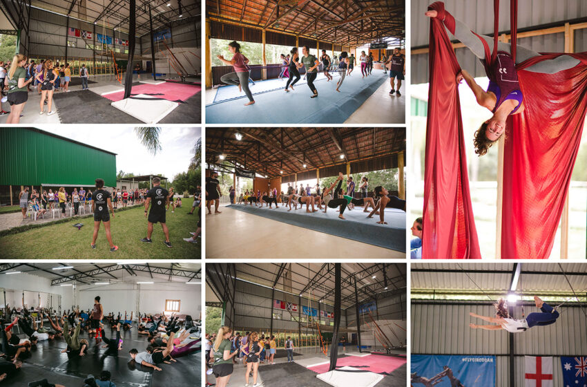  Circocan realiza camp de treinamento em circo em Mandirituba, no Paraná