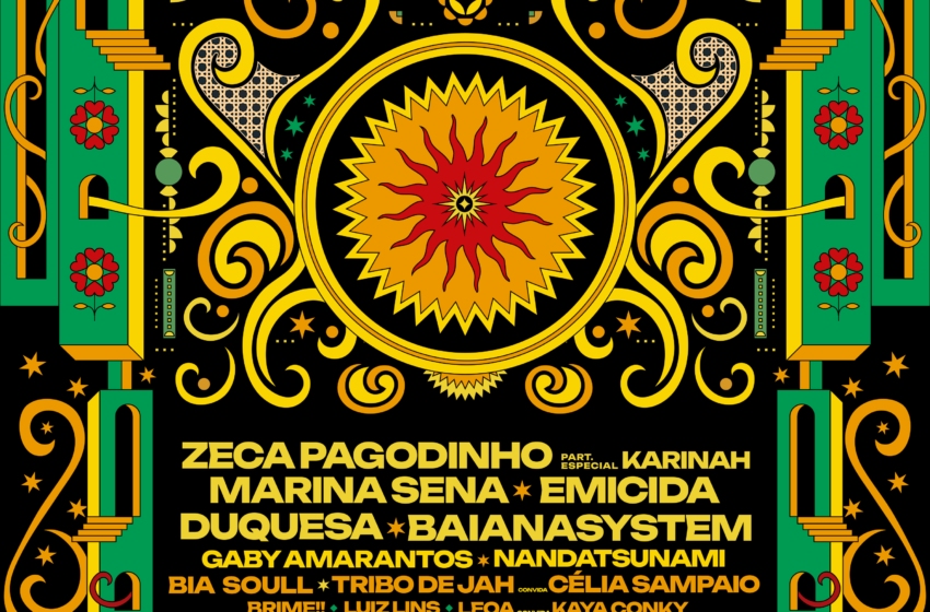 Festival MADA fecha lineup de 2026 com Zeca Pagodinho, Emicida, Marina Sena, BaianaSystem e Gaby Amarantos